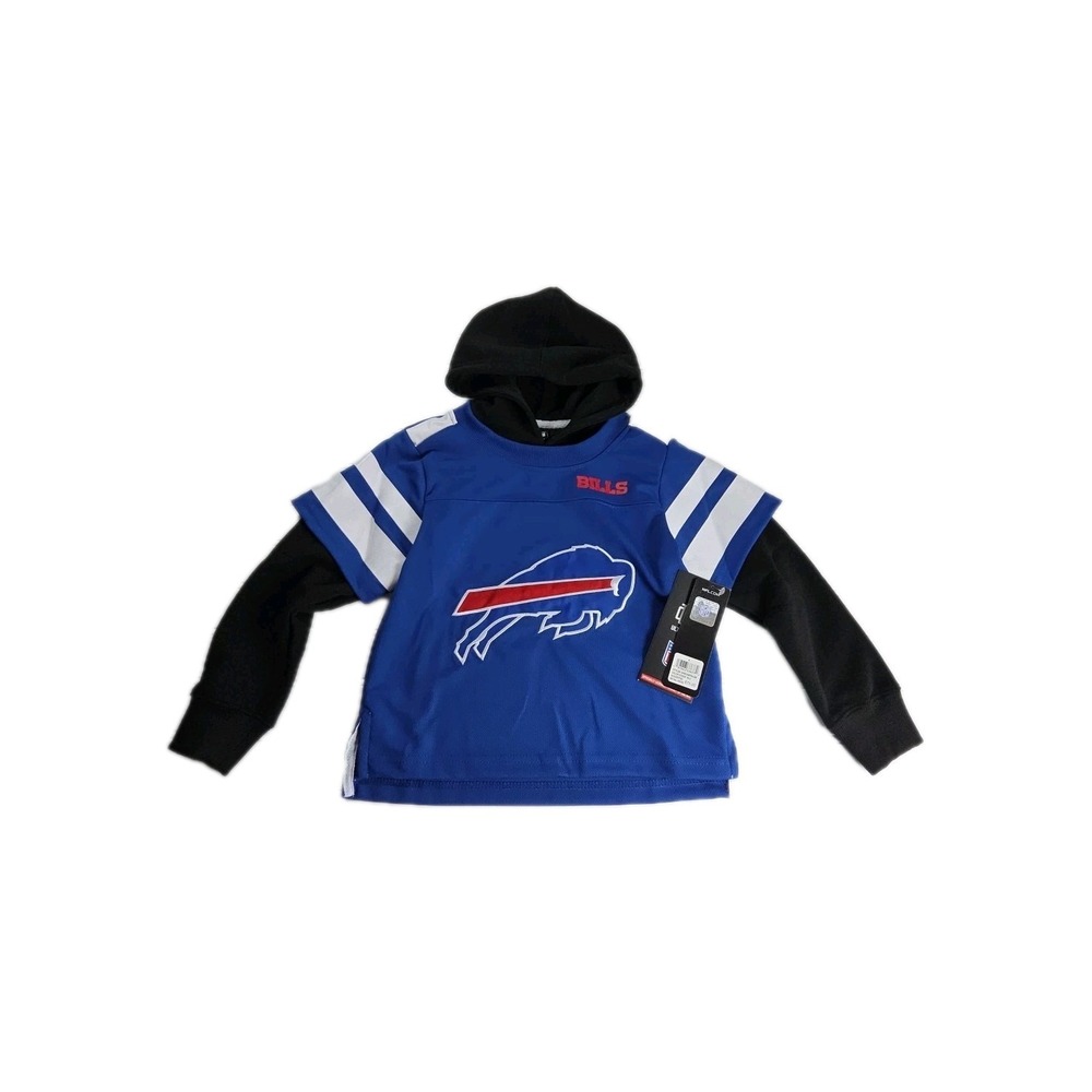 NFL‎ Buffalo Bills Ultra Game Team Apparel Boys Hoodie Sweatshirt Sz. 4 NWT
